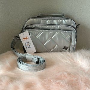 Silver Metallic LUG BAG
